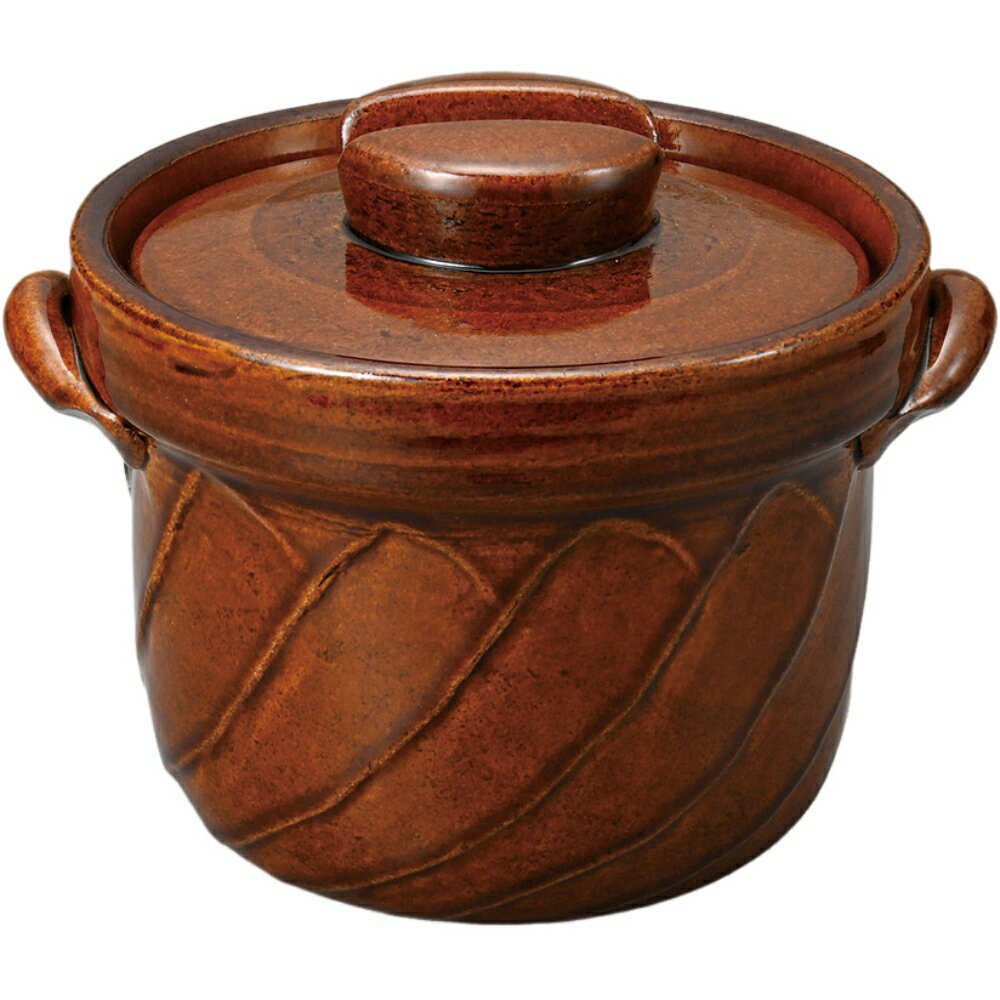 【送料無料】ご飯鍋 炊飯鍋 アメごはん鍋 直火可 炊飯 ごはん鍋 炊飯釜 土鍋 萬古焼 万古焼 ばんこ焼 ..