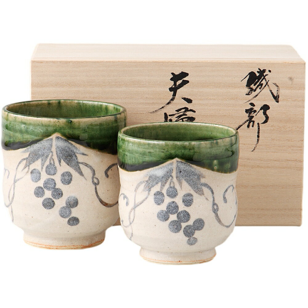 【新品/取寄品/代引不可】【特選商品5】亀甲岩牡丹 蓋付茶器揃（茶托付）　30394