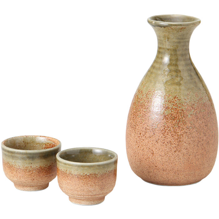 酒器セット 徳利 おちょこ セット 伊賀織部 酒器揃 お猪口 徳利 日本酒 冷酒 グラ...