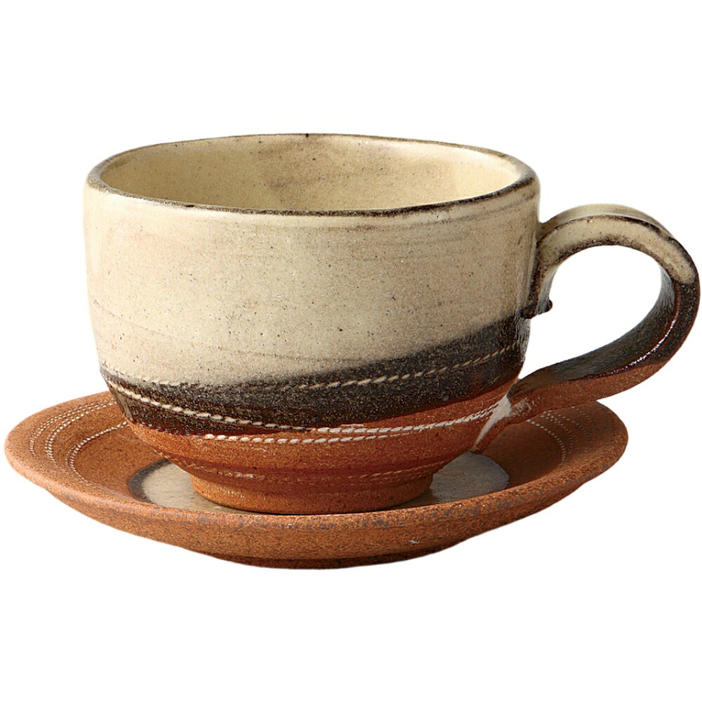 コーヒーカップ＆ソーサー ルレット丸アメリカン碗皿は、美濃焼の伝統を感じさせる日本製の逸品です。このセットは、喫茶店やカフェでの使用に最適で、シンプルながらもおしゃれなデザインが特徴です。手作りの温かみを感じさせるこのカップとソーサーは、飲食店の雰囲気を一層引き立てます。箱入りなので、贈り物としても喜ばれることでしょう。美しいデザインと実用性を兼ね備えたこの商品で、特別なひとときをお楽しみください。＜商品内容＞碗×1/9×6.5cm・240cc、皿×1/12.4×1.9cm＜材質＞陶器＜産地名＞美濃焼＜箱サイズ＞16.5×16.5×9cm＜箱種＞貼箱＜重量＞480g＜付属品＞碗・皿＜備考＞【商品の在庫数について】弊社の他店舗との併売により在庫数は常に増減しており、表示の在庫数は実数値では無い場合がございます。ご購入・ご注文確定後に欠品・完売が生ずる場合がございます。欠品・完売が生じた場合は速やかにメールにてご連絡を致しますので、予めご了承の上、ご注文いただきますようお願い申し上げます。