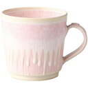 マグカップ クリームピンクマグ 美濃焼 日本製 マグ コップ カップ 食洗機対応 電子レンジ対応 ラッピング対応 のし対応 おしゃれ かわいい 可愛い 人気 おすすめ 食器 陶磁器 カフェ 来客 ギフト プレゼント