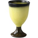 ワイン グラス 黄貫入 ワインカップ 磁器 日本製 グラス WINE おしゃれ かわいい 食洗機対応 居酒屋 カフェ 店舗 お店 業務用 ラッピング対応 のし対...