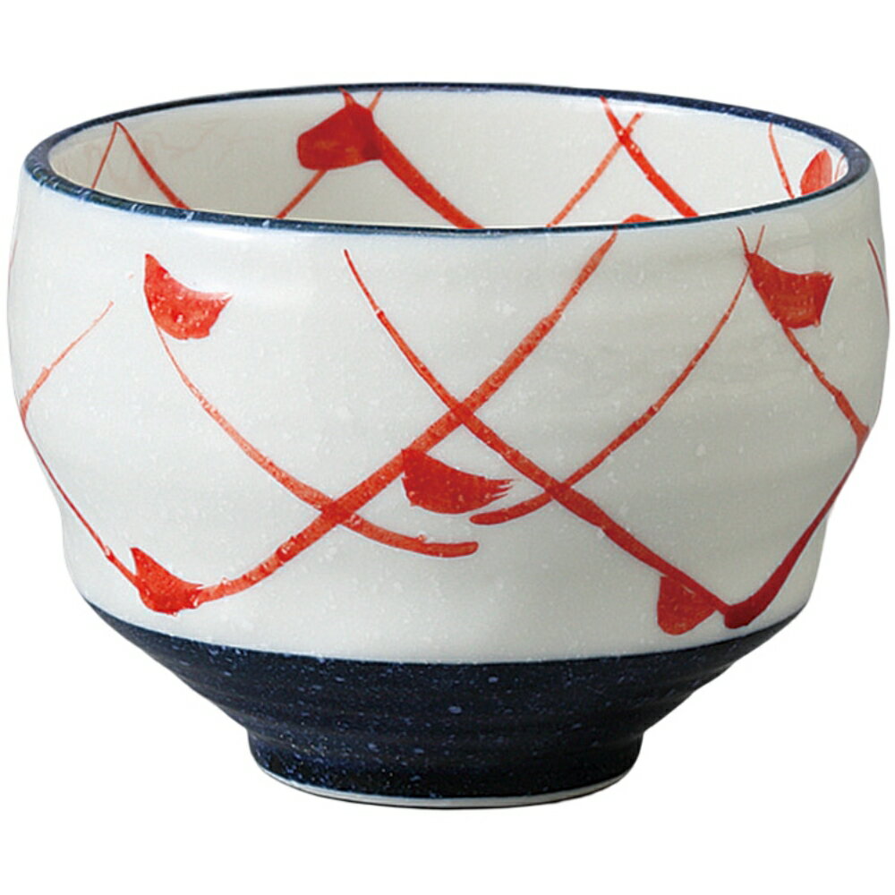 湯呑 ゆのみ 煎茶碗 千茶碗 赤千鳥ゆとり碗 陶器 湯呑み茶碗 日本製 美濃焼 食洗機対応 電子レンジ対応 食器 和食器 料亭 旅館 ホテル 業務用 来客用 お茶 日本茶 緑茶 桜茶 おしゃれ かわいい