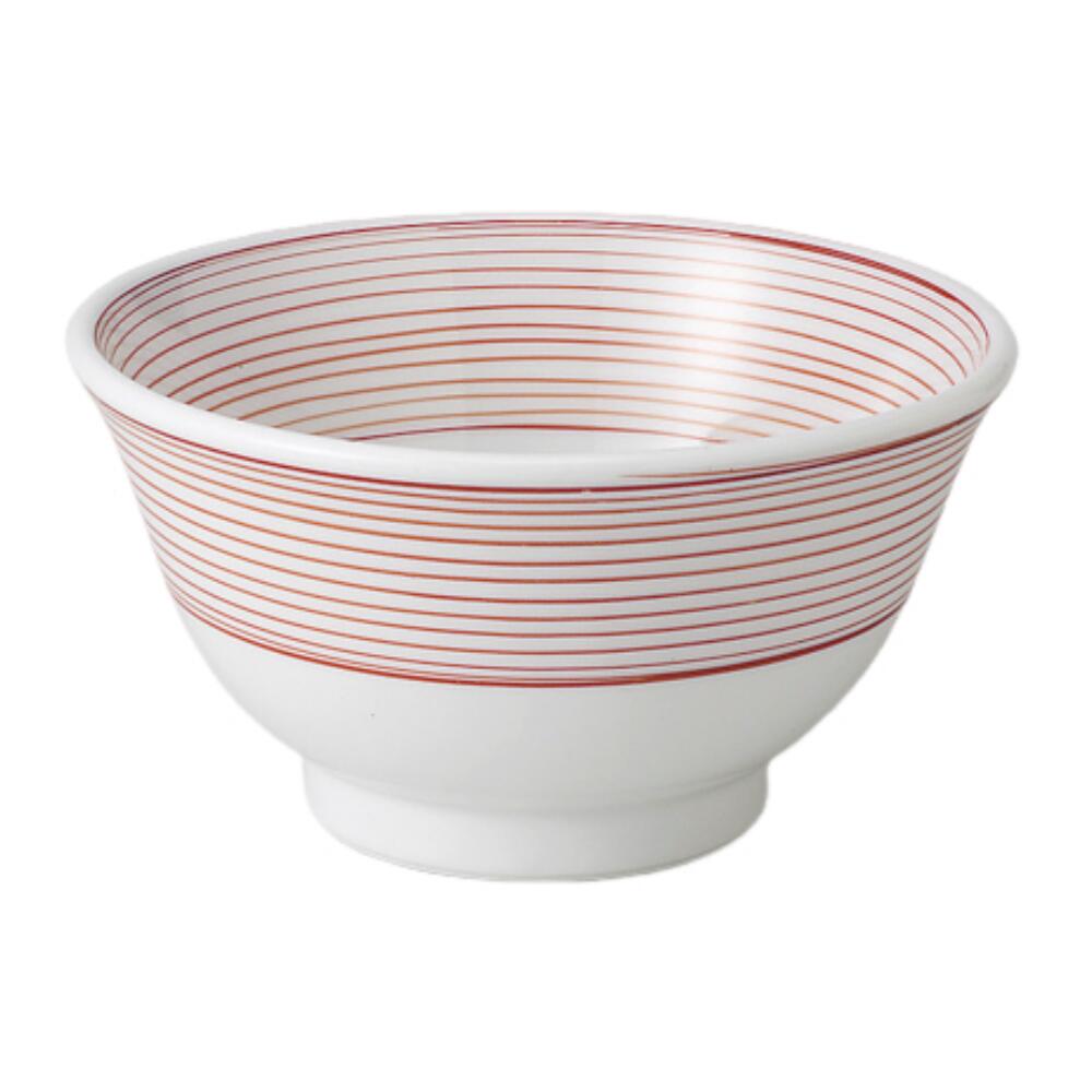 ラーメン どんぶり 赤駒筋 6.5深口丼 日本製 美濃焼 丼 ドンブリ 丼ぶり 麺鉢 ラーメン鉢 中華そば オ..