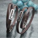 ペアブレスレット シルバー925 刻印 レザー 革 close to me SBR13-037-038 ブランド クロストゥミー レザーブレスレット ペア ペア...