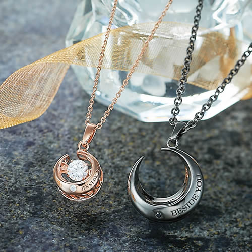 ペアネックレス 大人 シルバー925 刻印 ブランド SN13-193-222 close to me ダンシングストーン クロストゥミー ペア ネックレス ペ...