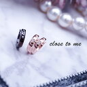 ピアス メンズ レディース ペア 男 女 一粒石 ペアピアス close to me SP13-001 女性両耳 男性片耳 シルバー925 カップル お揃い 上...