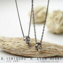 ライオンハート ペアネックレス ペアネックレス 大人 LION HEART × 石黒亮一 コラボレーション 01PT0391BK-01PT0391SV LION HEART ライオンハート ブラックキュービック ペアネックレス 2連 2way 記念日 誕生日 ペア ペアルック ブレスレット カップル お揃い ギフト