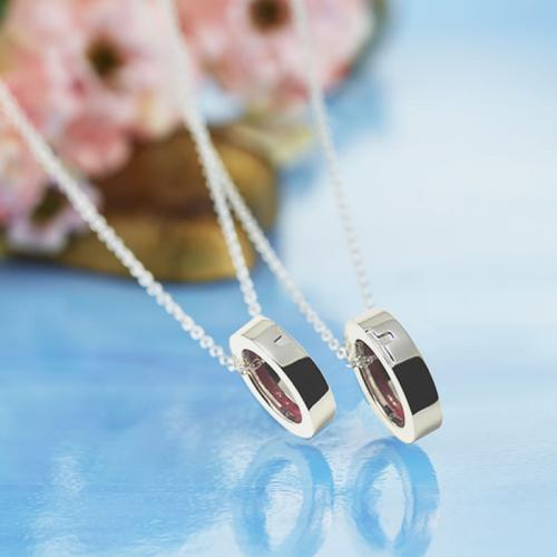 ペアネックレス 大人 運命の愛 シルバー LOD-034 LOVE of DESTINY 正規ブランド ペアネックレス ペアルック 彼氏 彼女 恋人 ペア ネッ...