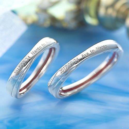 ペアリング FISS×LOVE of DESTINY 〜運命の愛〜 コラボペアリング LODF-003 正規ブランド ペアルック 恋人 ペア 指輪 リング ギフ...