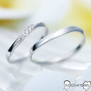 結婚指輪 ヒロインマリッジ K10とシルバー ペアセット ファッションリング ブライダルジュエリー ホワイトゴールドリング 刻印無料 セカンドマリッジ 妻 夫 ...