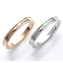 結婚指輪 マリッジリング ペアリング K10 ゴールド 誕生石 Lovers & Ring Eternal love LSR0670DPK-DWG 刻印無料 ペ...