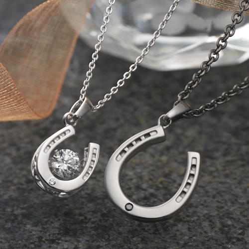 ペアネックレス 大人 シルバー925 刻印 ブランド SN13-195-196 close to me ダンシングストーン クロストゥミー ペア ネックレス ペ...