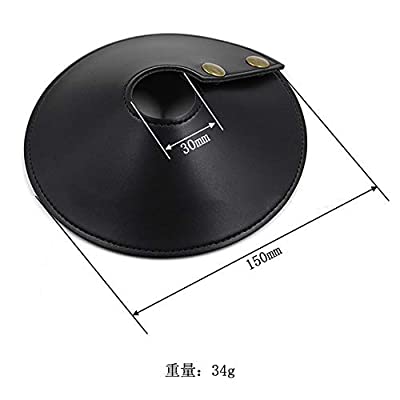 Tumecos ランプシェード LEDペンダントライト スポットライト シェード PU ランプシェード DIY テントランプシェード キャンプ アウトドア用ランタンシェード 防塵ランプシェード ランプの笠 照明器具 保護ケース ブラウン