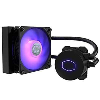 Cooler Master MasterLiquid ML120L V2 RGB 簡易水冷CPUクーラー MLW-D12M-A18PC-R2 FN1400ブランドMLW-D12M-A18PC-R2色モデルMLW-D12M-A18PC-R2商品説明FN1400 日本正規代理店品 保証2年【対応ソケット】LGA2066, LGA2011-v3, LGA2011, LGA1200, LGA1151, LGA1150, LGA1155, LGA1156, AM4, AM3+, AM3, AM2+, AM2, FM2+, FM2, FM1【ラジエーターサイズ】157 x 119.6 x 27.2mmSickleFlow 120 RGB ファン 搭載主要マザーボードメーカーと同期し色やパターンを制御可能なRGBライト搭載(有線コントローラ付属)第3世代デュアルチャンバーポンプ採用ラジエーター表面積の増加により放熱効果の向上、冷却効率がアップシーリング強化により水漏れを防止内部のインペラと筐体設計を改善し、騒音レベルを下げることで冷却性能と効率が向上、より静かな冷却性能を実現しました。