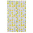 Sunny day fabric のれん ノルディック スクエア 幅85cm x 丈150cm 北欧デザイン コットン100％