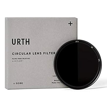 Urth 58mm 偏光(CPL) + ND64 レンズフィルター(プラス+)