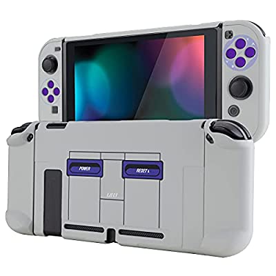 eXtremeRate PlayVital Nintendo SwitchR\[ɑΉpobNJo[ANS JoyconnhwhRg[[\veN^[n[hVFANintendoSwitchpɃJX^}CYꂽhbLOł