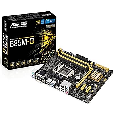 ASUS Intel B85 搭載 マザーボード LGA1150対応 B85M-G 【microATX】