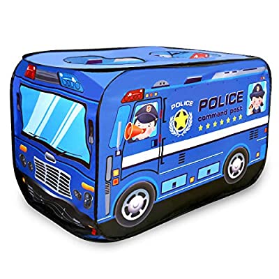 Ansimple 子供用テント 子供用ボールハウス 秘密基地 屋内遊具 専用収納袋付き キッズ 幼児 ベビー用 折りたたみ ワンタッチ 軽量 室内 屋外 おもちゃ プレゼント (パトカー)ブランド色パトカーモデル商品説明メイン素材：ポリエステル。展開サイズ：約112×72×72cm。収納サイズ：約Φ42×5cm。子供用遊具テント！お外に出られない日も、お家遊びがこれひとつで楽しくなります。お気に入りのおもちゃを入れたり、おままごとをしたり、秘密基地にしたり、ボールハウスにしたり、使い方は自由自在。取り付くがかなり簡単、お母さん1人でも組み立て可能です！また専用収納袋に収納すれ軽量コンパクトになって持ち運びも楽々。屋内はもちろん屋外でも使用OK!お子様へのお誕生日ギフトやクリスマスプレゼントにも最適！いろいろな場合に活躍。キッズテントに絵本を読んだり、玩具で遊んだり、お昼寝したり…小さいお子様から、小学生になっても遊べます！家の中にも、庭にも、遠足にも、パーティーにも、BBQをするにも、元気な子供たちに思うさま遊びます。