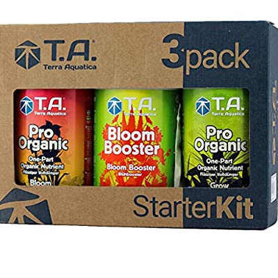 Terra Aquatica (GHE) 液体肥料 スターターキット プロオーガニック＆ブルームブースター Starter Kit Pro Organic & Bloom Booster