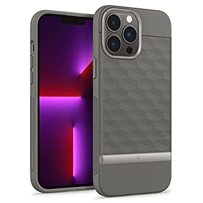 Caseology iPhone 13 Pro Max Ή P[X TPU \tg 3D njJ p^[ ϋv Jo[ pbNX - AbVOC