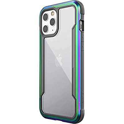 【RAPTIC】 iPhone12Pro Max 対応 ケース 米軍 MIL 規格 取得 携帯ケース 耐衝撃 クリア アルミ × PC × TPU ハイブリッド 衝撃 吸収 透明 ハード カバー 対衝撃 スマホケース [ iPhone 12 Pro