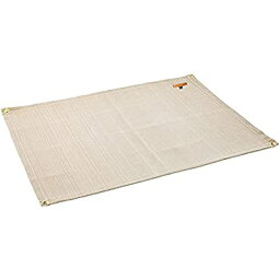 S'more(スモア) Fire protection sheet 防火シート 60×80cm スパッタシート 瞬間耐火温度1500度 焚き火シート 耐火シート 焚火シート キャンプ アウトドア バーベキュー ハトメあり チクチクしない タグ付き収納