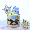 出産祝い おむつケーキ トトロの1段オムツケーキ ネコバス ラトル スタジオジブリ ウォッシュタオル ハンドタオル 送料無料 即日発送 名前刺繍 名入れ ガラガ...