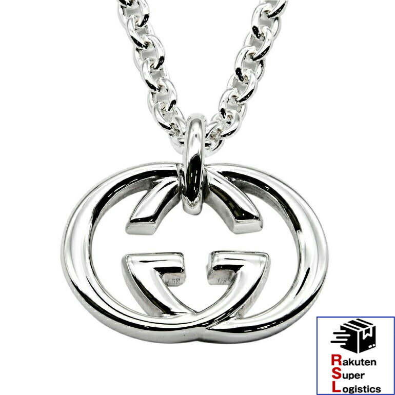 最強配送 グッチ GUCCI ネックレス ジュエリー GGロゴモチーフネックレス スターリングシルバー925(純..
