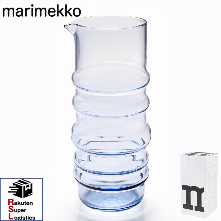 Rakuten - マラソン限定3つエントリーで21倍確定●最強配送 マリメッコ marimekko ピッチャー 水差し カラフェ デカンタ 1L SUKAT スカット マッカララ ラベンダー 75422 075422 500 洋食器 テーブルウェア 北欧食器 北欧デザイン【RSL】
