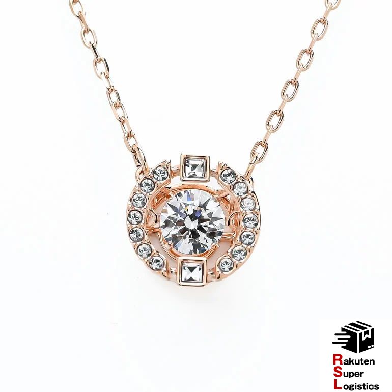 2/19 20時〜3つエントリーで21倍確定●最強配送 スワロフスキー SWAROVSKI ネックレス レディース SPARKLING DANCE スパークリング ダンス ローズゴールド クリア 5272364 アクセサリー【RSL】