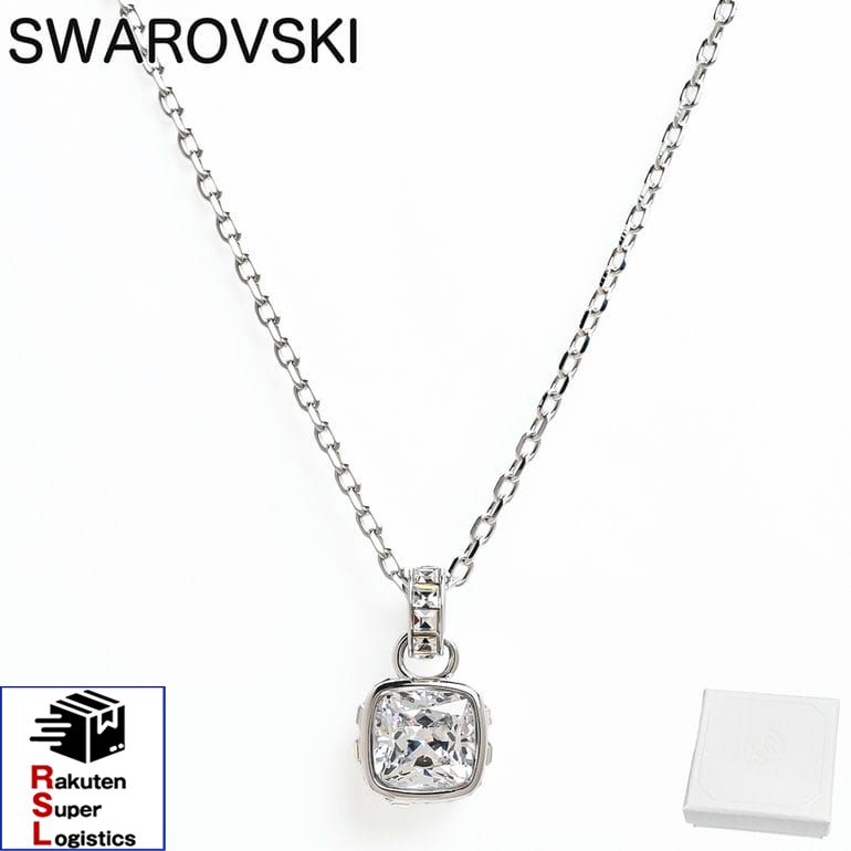 Rakuten - スーパーSALE限定3つエントリーで21倍確定●最強配送 スワロフスキー SWAROVSKI ネックレス Birthstone 誕生石 4月 クリア シルバー 5651704 ジュエリー アクセサリー ペンダント【RSL】