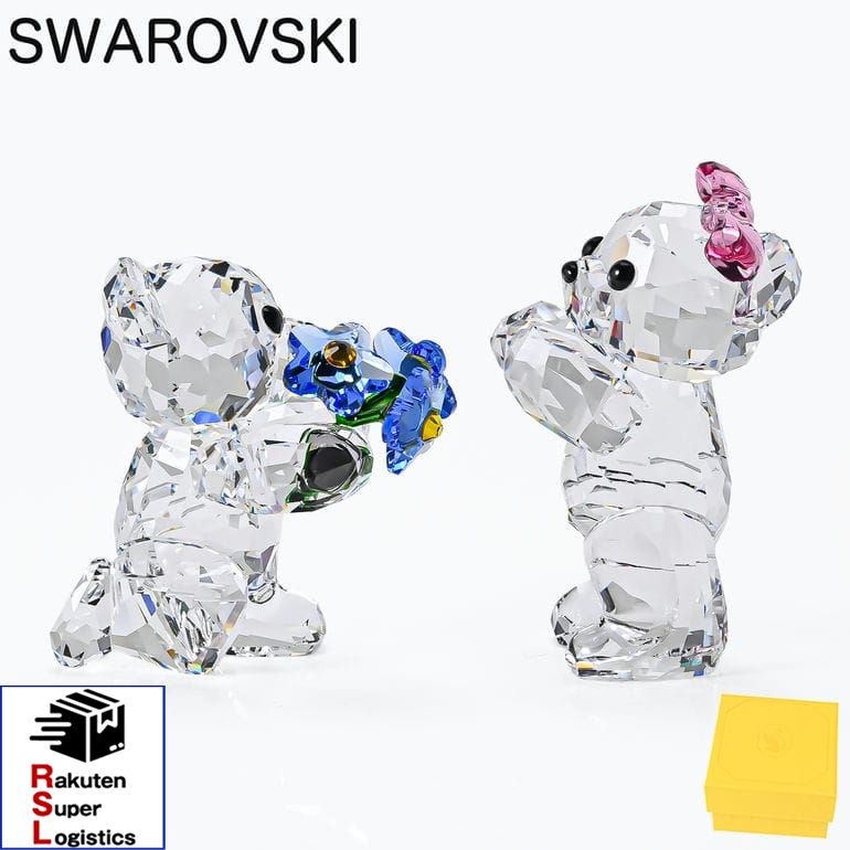 最強配送 スワロフスキー SWAROVSKI クリスタルフィギュア フィギュリン 2026SS Krisベア I Adore You 5720454 インテリア オブジェ 置物【RSL】