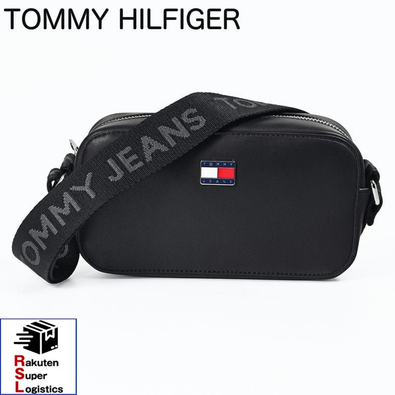 最強配送 トミーヒルフィガー 高品質ヨーロッパ輸入モデル TOMMY HILFIGER ショルダーバッグ レディース TOMMY JEANS DAILY ELEVATED CAMERA ブラック AM0AM18065 BDS BK【RSL】