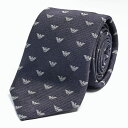 エントリー10倍!23日-27日 1:59★【刺しゅう可有料】 エンポリオ アルマーニ EMPORIO ARMANI ネクタイ メンズ 大剣幅7.5cm シルク100% イーグルロゴ ミディアムグレー MADE IN ITALY 340075 3R616 00345【スペシャルラッピング660円(別売り)】