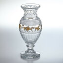 バカラ Baccarat 限定 ベース 24金メッキ 花瓶 ラリーベース RALLY VASE 馬 2804756｜ 食器 クリスタル 置物