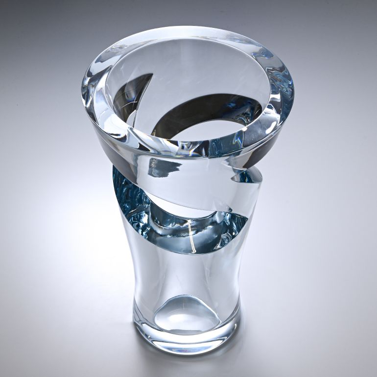 【名入れ可有料】バカラ Baccarat 花瓶 ベース トルネード クリア L 38cm 2102417| 食器 クリスタル 置物【名入れ工賃H】 [2]