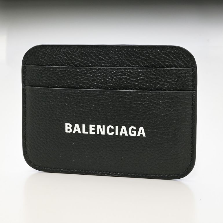 バレンシアガ バレンシアガ BALENCIAGA カードケース 名刺入れ ブラック 593812 1IZIM 1090 【スペシャルラッピングB対応(別売り)】