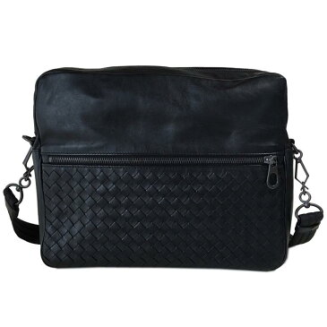 ボッテガヴェネタ BOTTEGA VENETA バッグ ショルダーバッグ ネロ イントレチャート メッセンジャー ブラック 407638 VAXT1 1000 母の日 プレゼント 実用的