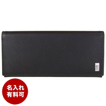 ダンヒル dunhill 長財布 サイドカー ダークブラウン 牛革 メンズ 長札 FP1010E