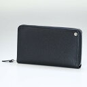 【楽天スーパーSALE10%OFF】【名入れ可有料】 ダンヒル 長財布 トラベルコンパニオン オーガナイザー ラウンドファスナー メンズ ボストン レザーシングルジップ ブラック L2V3D2A