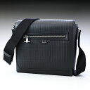 ショルダーバッグ 【エントリー10倍★9日20:00から16日1:59】ダンヒル dunhill クロスショルダー バッグ メンズ ROLLAGAS ローラガス スモール フラップ メッセンジャーバッグ ブラック 22F3656RA001