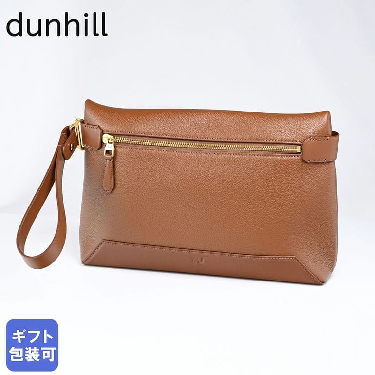 ダンヒル dunhill クラッチバッグ ジップポーチ セカンドバッグ 2023AW 1893 ハーネス メンズ ブラウン 23R3103GN251