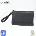 ダンヒル dunhill クラッチバッグ ジップポーチ セカンドバッグ 2024AW 1893 ハーネス メンズ ブラック 24F3136XA001 英国