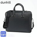 【エントリー10倍★9日20:00から16日1:59】ダンヒル dunhill ビジネスバッグ 2024SS カドガン ジップアラウンド スリム ドキュメントケース ブリーフケース ショルダー クロスボディ メンズ ブラック L3ZC41A 英国