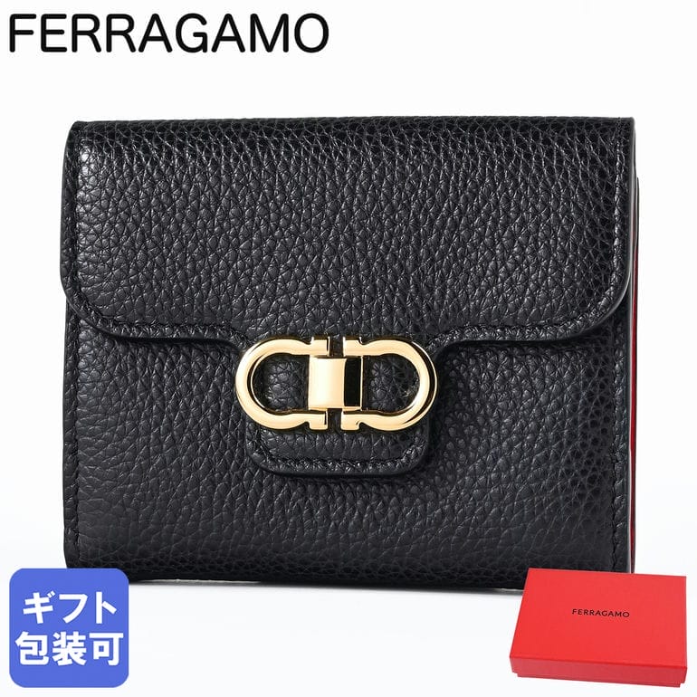 楽天市場】レディース財布（ブランドフェラガモ・形状（財布）二つ折り