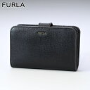 フルラ 二つ折り財布 レディース 【名入れ可有料】 フルラ FURLA 二つ折り財布 レディース バビロン コンパクト NERO ネロ PCX9UNO B30000 O6000 箔押し名入れ【スペシャルラッピングB対応(別売り)】