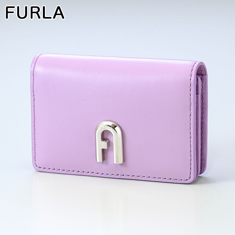 名入れの名刺入れ 【20％OFF】【名入れ可有料】 フルラ FURLA カードケース 名刺入れ ムーン レディース アイリス WP00125 AX0733 IRI00 箔押し名入れ【スペシャルラッピングB対応(別売り)】