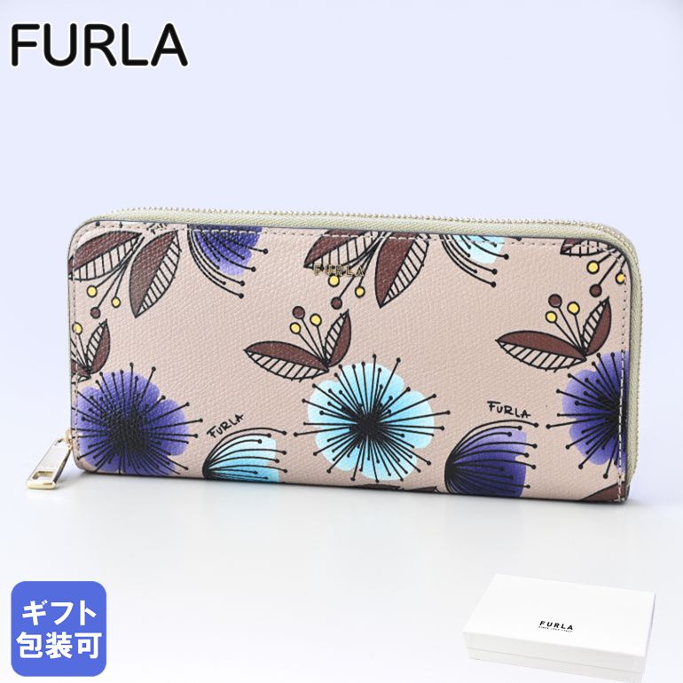 フルラ 長財布 レディース 【10％OFF】フルラ FURLA 長財布 レディース バビロン ラウンドファスナー トニ バレリーナ PCX8UNO BX1187 B4K00 1007【スペシャルラッピングB対応(別売り)】